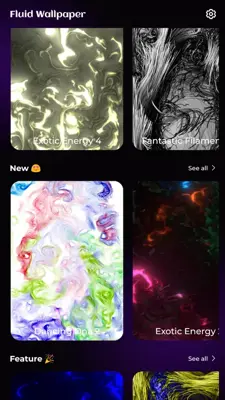 Magic Fluids Fluid Wallpaper android App screenshot 2