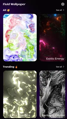 Magic Fluids Fluid Wallpaper android App screenshot 3